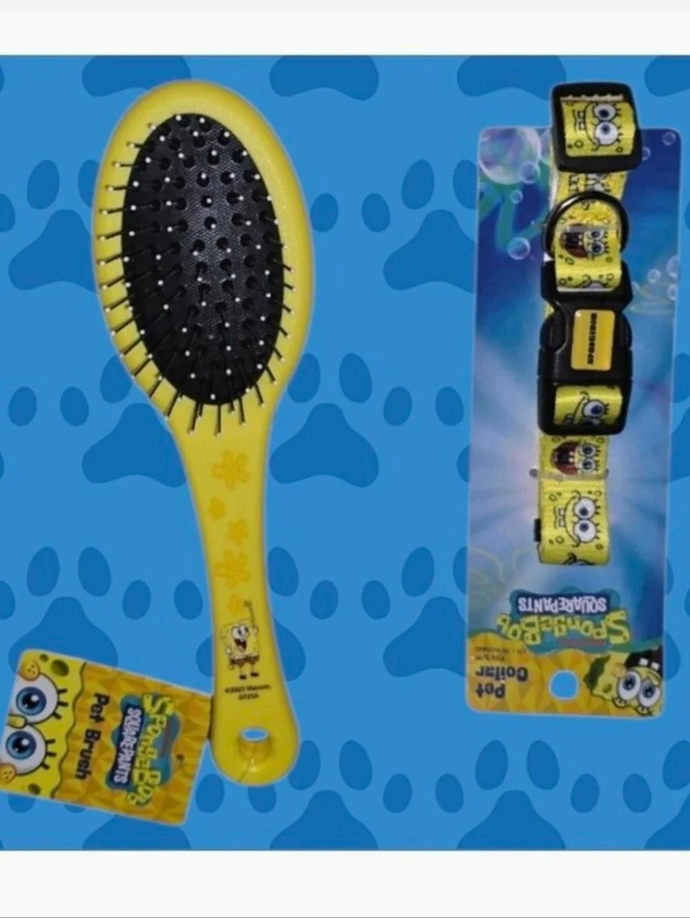 Spongebob Yellow Pet Brush - Pets Bath & Hair Care